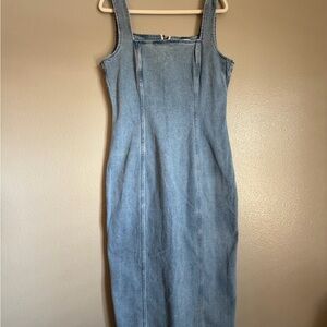Abercrombie Denim Maxi Dress